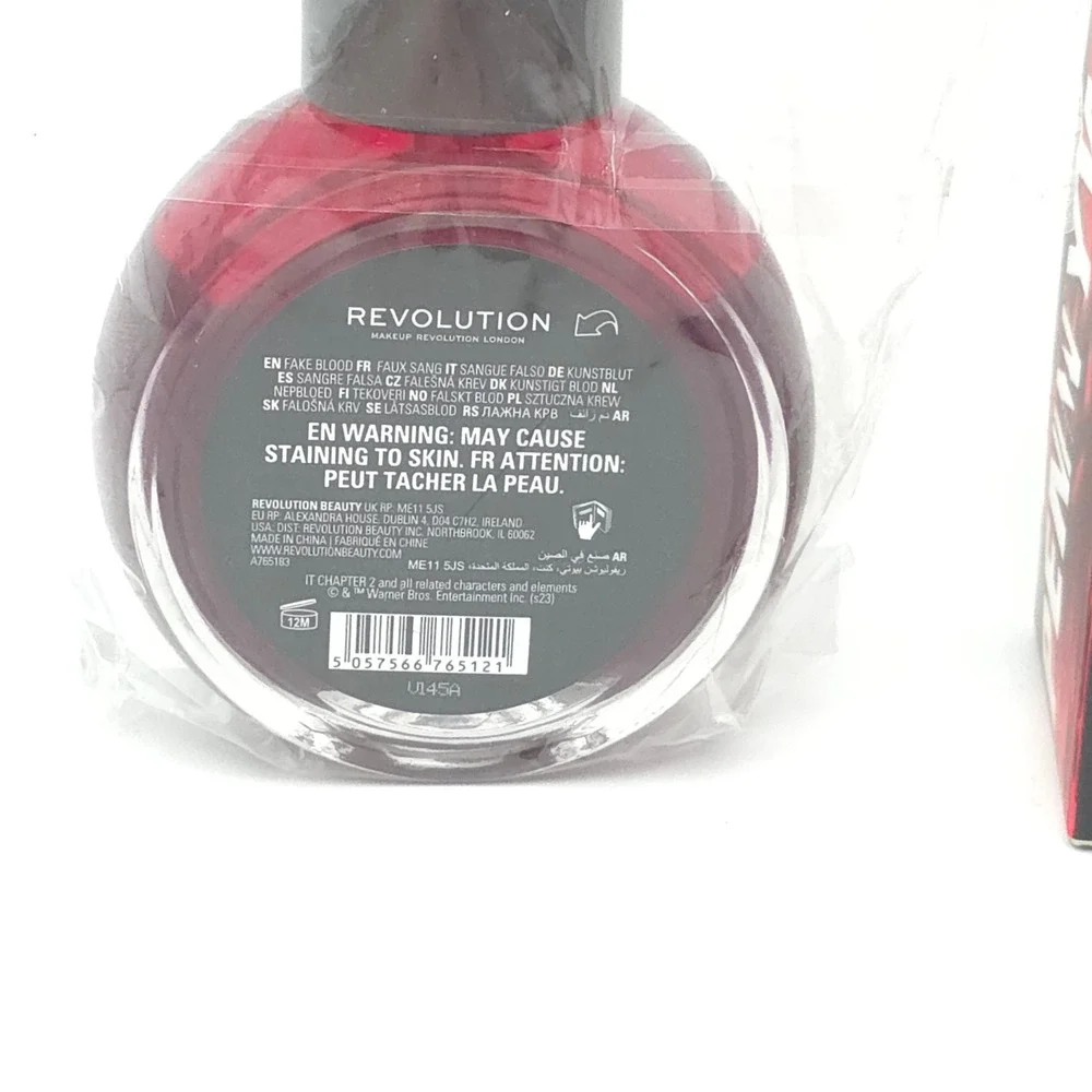 Revolution IT Chapter Two Fake Blood & Beauty Sponge Set Pennywise Halloween NEW
